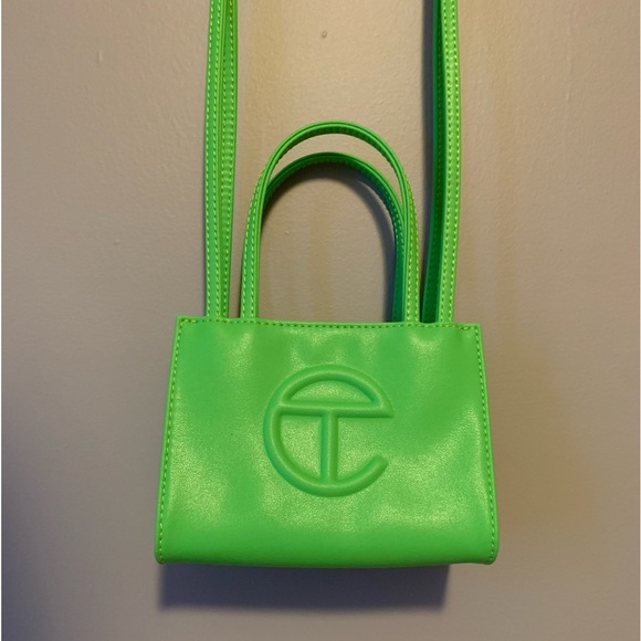 Telfar Shopping Bag - Highlighter Green (Small) - Picture 2 of 4
